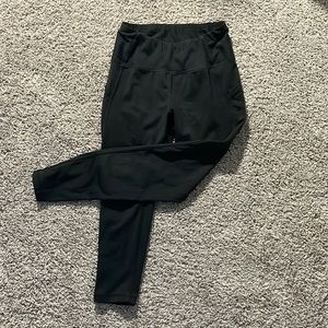 Size Small Full Length Danskin Leggings in Black with Pockets